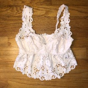 Aerie pale pink Bralette/Croptop